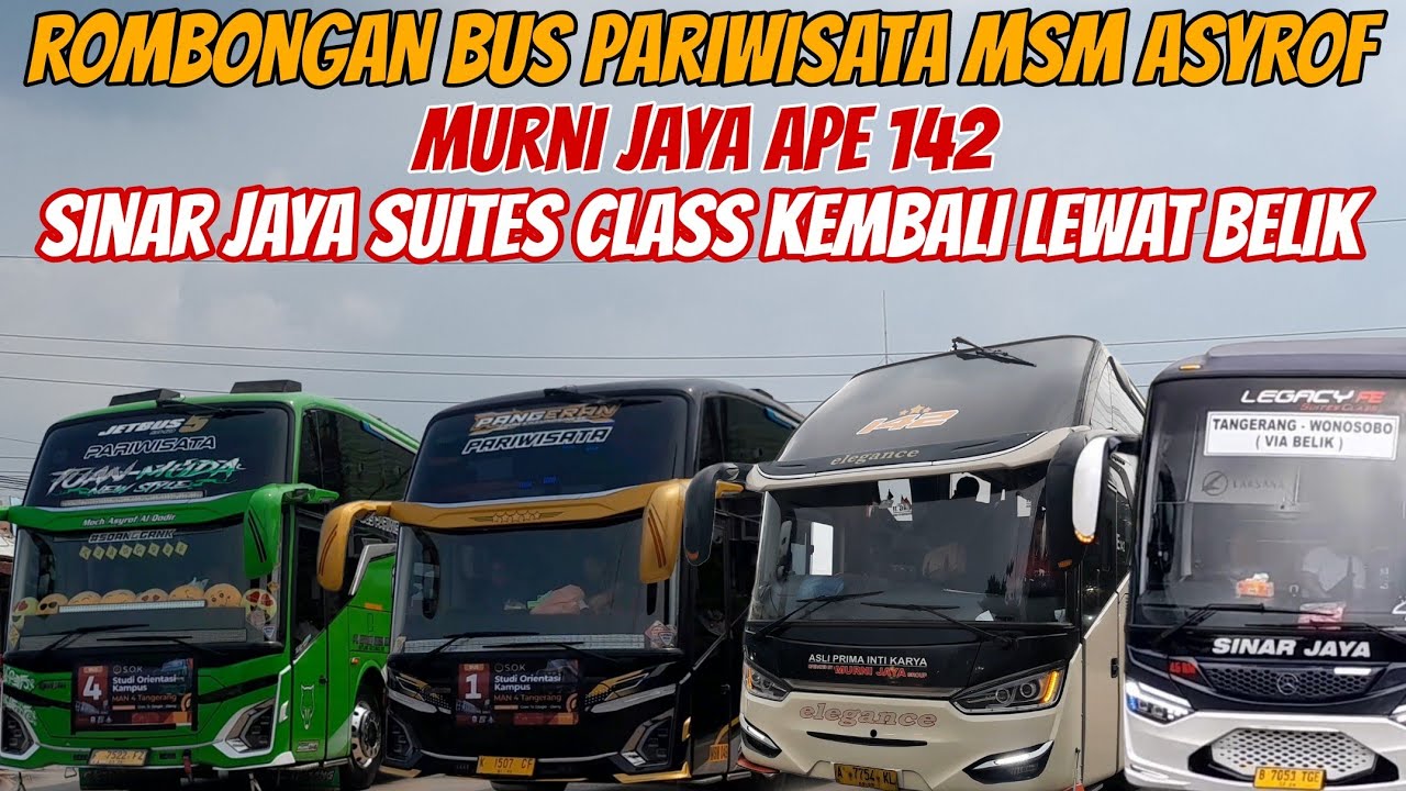 Sempat Via Bumiayu,Sekarang Sinar Jaya Suites Class Kembali Via Belik‼ ...