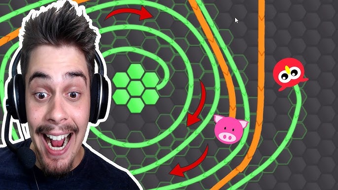 Slither.io vs Wormate.io vs LittleBigSnake.io - BATALHA DOS 3 MELHORES JOGOS  DE MINHOCA ‹ AbooT › 