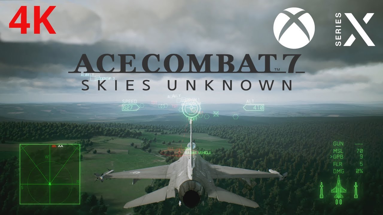 Ace Combat 7 : Skies Unknown - Gameplay Xbox One X 