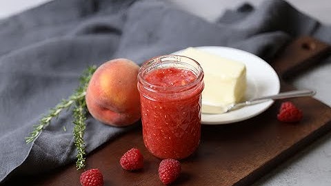 Peach Raspberry Jam