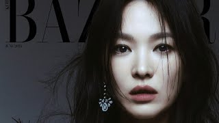 Song Hye Kyo Poses For Harpers Bazaar Korea