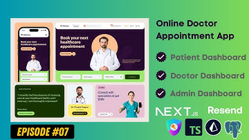 User Login with NextAuth, Prisma , TypeScript & Next.js : Online Doctor Booking App  - Ep-07
