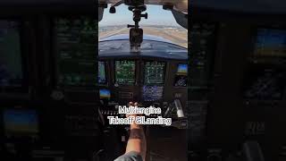 Piper Aztec Takeoff & Landing #aviation #airplane #pilot #airport #flying