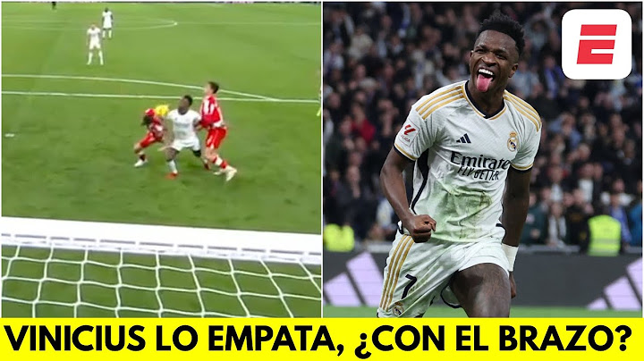 POLÉMICO GOL DE VINICIUS, ¿con el BRAZO? lo empata para el REAL MADRID, 2-2 vs ALMERÍA | La Liga
