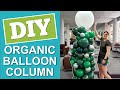 DIY Organic Balloon Column