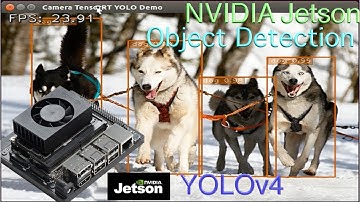 NVIDIA Jetson Xavier NX Object Detection with YOLOv4-416