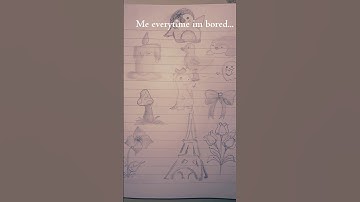 Me Everytime Im Bored...🎨✏️✍️ #drawing #art #fypシ #viral #bored