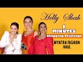 1 Minute Shopping Challenge | Myntra Fashion Haul