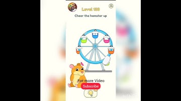 DOP 2 | Delete One Part 2 | Cheer the hamster up #dop2 #gameplay #androidgames #shorts