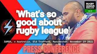 &#39;What&#39;s so good about rugby league&#39; - Toa Samoa go down fighting