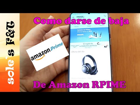 como desuscribirse de amazon prime