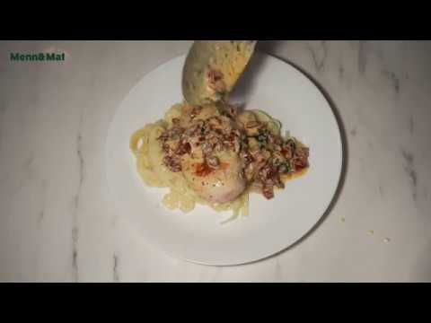 Video: Kyllingpasta I Kremet Saus