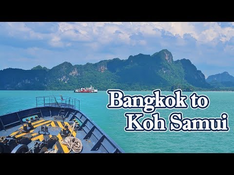 Vídeo: Como Ir De Bangkok Para Koh Samui