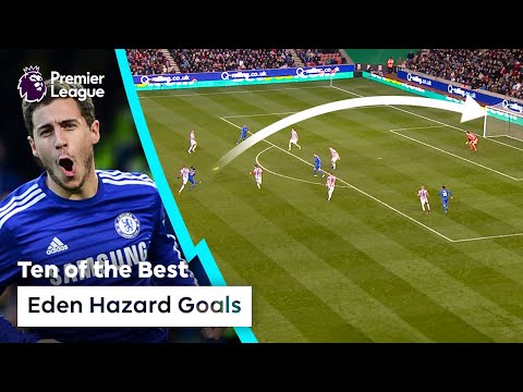 10 BEST Eden Hazard Goals | Premier League