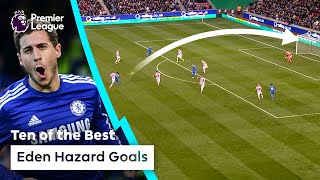 10 BEST Eden Hazard Goals | Premier League Resimi