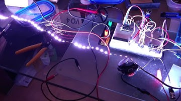 WS2812B Strip Flashing