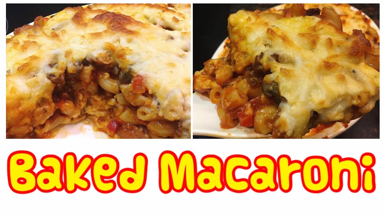 HOW TO MAKE BAKED MACARONI | Pinoy Style | Bechamel White Sauce