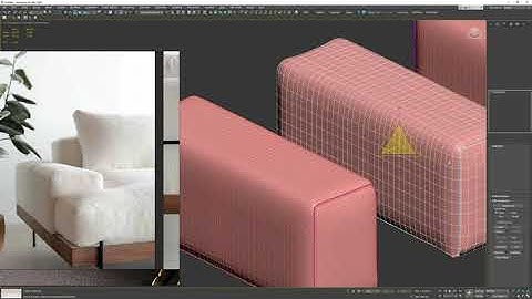 3ds Max | Hướng dẫn làm nếp nhăn cho sofa cực kỳ đơn giản và hiệu quả