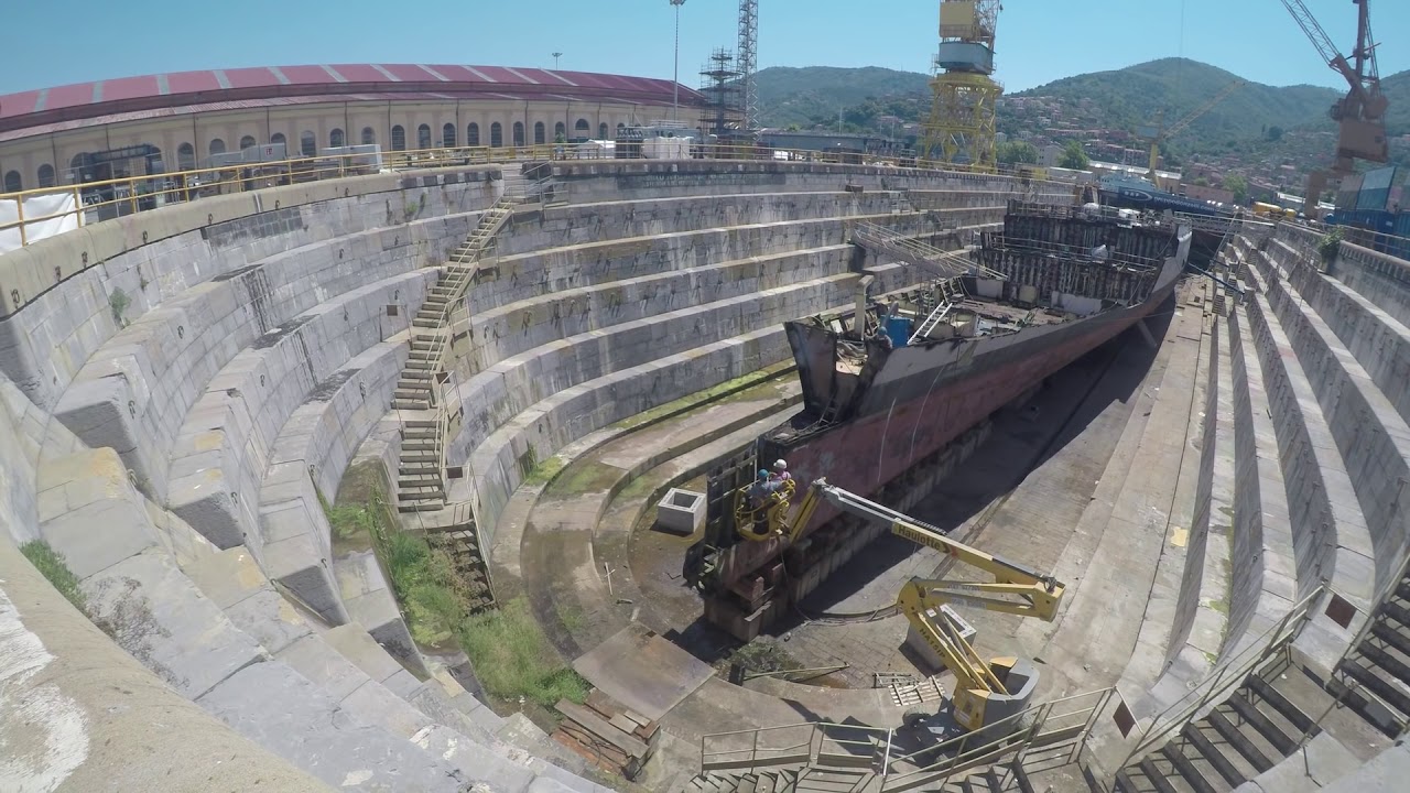 DAF - LA SPEZIA - DEMOLIZIONE NAVE EX CARABINIERE