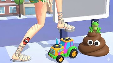 Tippy Toe 3D - Android,ios Gameplay Walkthrough All Levels - 163