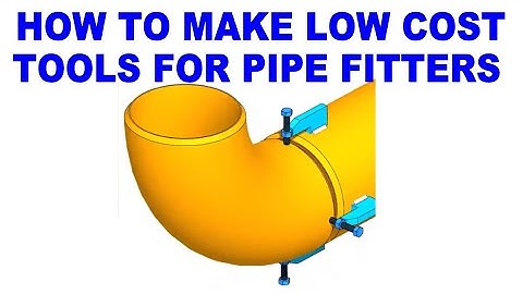 .How to Make Low-Cost Pipe Fitting Tools (Jack Bolts, Gap Rod, Pipe Clamp)