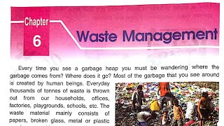 Waste Management// DAV Class 4- SST// Lesson- 6//Lesson explanation