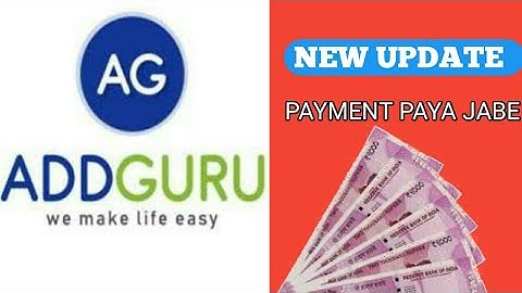 adduru new official update  // Good news all Addguru users