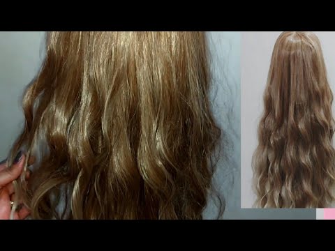كيفية صبغ الباروكة من غير مانحتاج كوافير  how to dye a wig | super easy