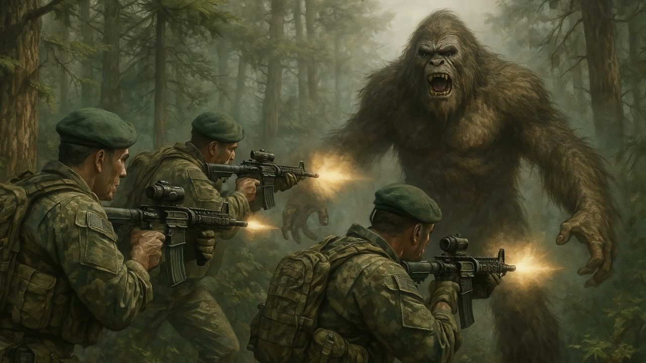 Green Berets Vs Bigfoot-  Blue Ridge Mountains (1973)