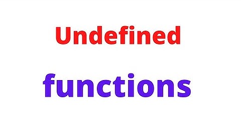 undefined functions..........#africastruggle.