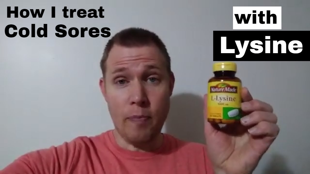 Cold Sores. How to Cure, Prevent, and Reduce Severity - using Lysine - YouTube