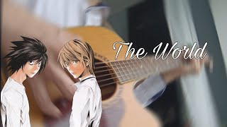 The World - Nightmare (Death Note opening) on guitar