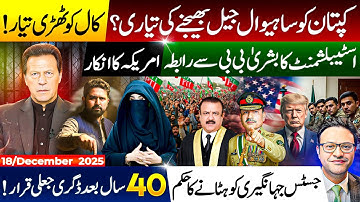 Is Imran Khan Being Shifted to Sahiwal Jail? | Order Issued to Remove Justice Jahangiri