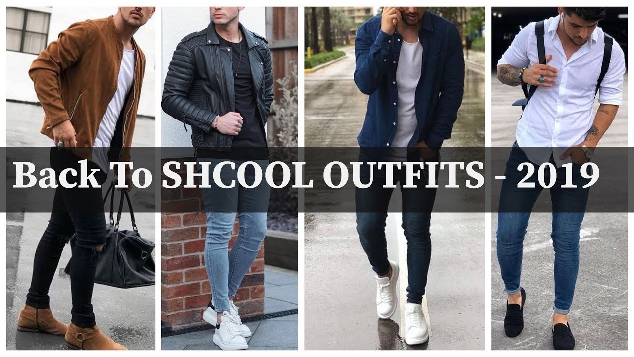 Back to Shcool Outfits - 2019 Trends Mens Styles | ThatANAS - YouTube