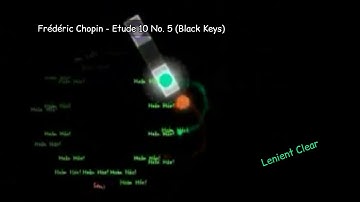 [ADOFAI Clear] Frédéric Chopin - Etude 10 No. 5 (Black Keys) [Map by Strode]