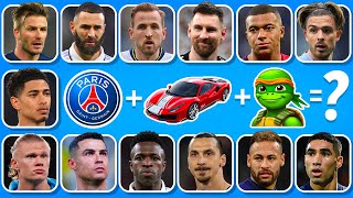 Devine la VOITURE DU FOOTBALLEUR | Quiz FOOTBALL ⚽