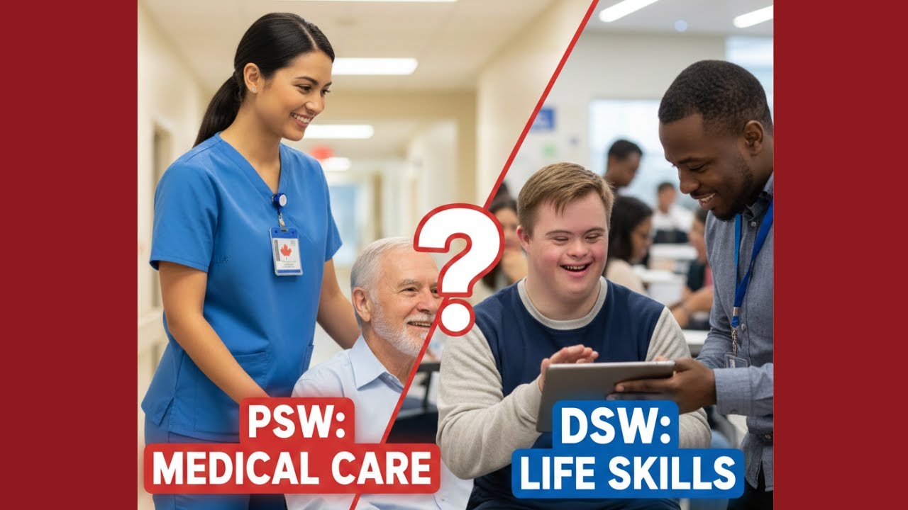 Personal Support Worker versus Developmental Service Worker