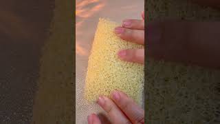 Honeycomb Sponge Rubbing ASMR #asmr #satisfying #asmrsounds #triggersforsleep #slime
