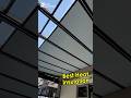 🤩Balcony Glass Roof Upgrade ! Cool down your balcony !!👍 -Smart Curtain Malaysia