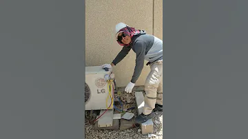 How To Pump Down Split Aircon Shortvideo 