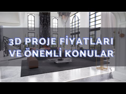 3d proje fiyatları konusu ve önemli konular - ilk önce açıklamayı okuyunuz