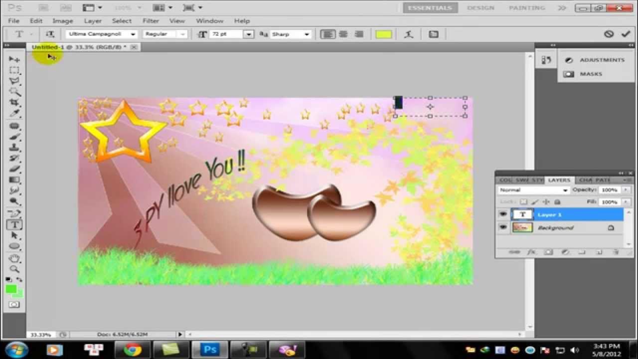 Create Black Background in YouTube