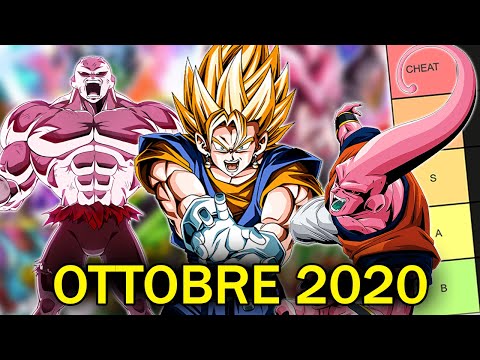 TOP LR MIGLIORI DEL GIOCO - OTTOBRE 2020 | DRAGON BALL Z DOKKAN BATTLE ITA (CLASSIFICA PERSONALE)