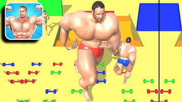 Muscle Race 3D 💪💪💪 Max Level - All Levels Gameplay (iOS & Android) Walkthrough Part 2