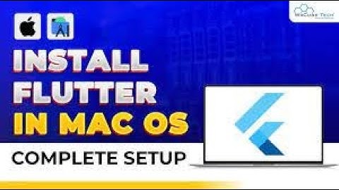 How to Install Flutter 3.0 on a Mac os m2 chip | FluterInstallation on Mac M2| Flutter install |2023