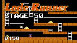 Lode Runner 1 - Stage 50 and Ending [0150] screenshot 5