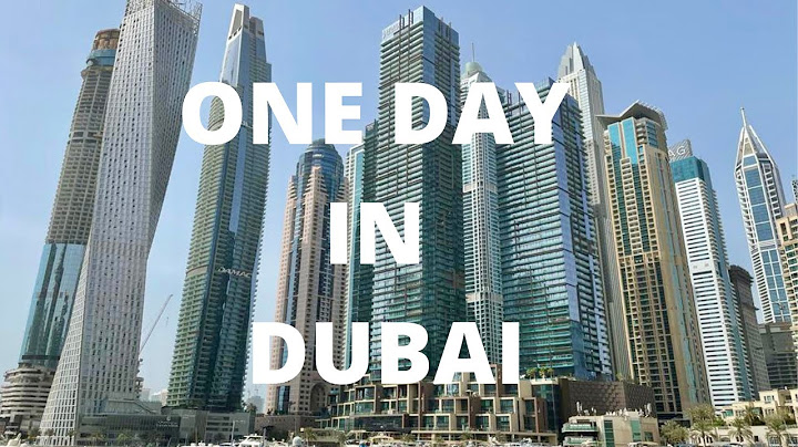 How I Spent My 24 Hrs In Dubai | Are 24 Hours In Dubai Enough Time? | DUBAI 24-Hour Layover