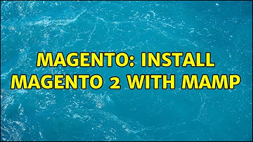 Magento: Install Magento 2 with MAMP