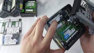 intel NUC7I5BNB mini pc core i5 7260U SSD 256 available to add HDD