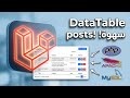 إضافة Posts إلى DataTable في Laravel بسهولة!
